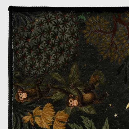 Tropical Wildlife Scene Rectangle Area Rug - image 10