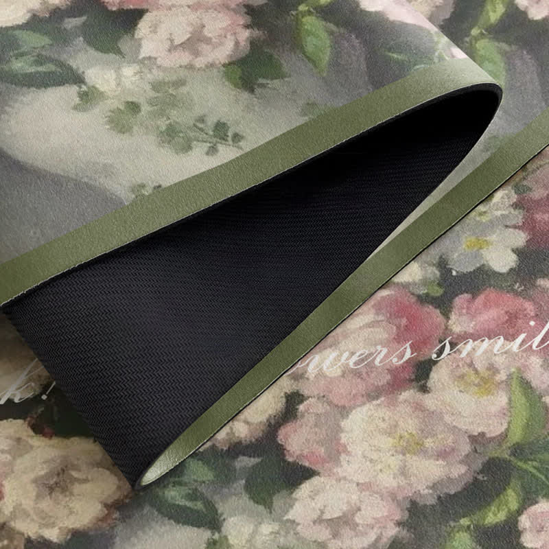 Ownkoti Oil Painting Floral Bath Mat - image 3