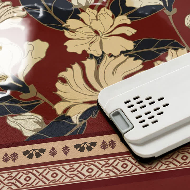 Retro Floral Border Door Mat - image 4