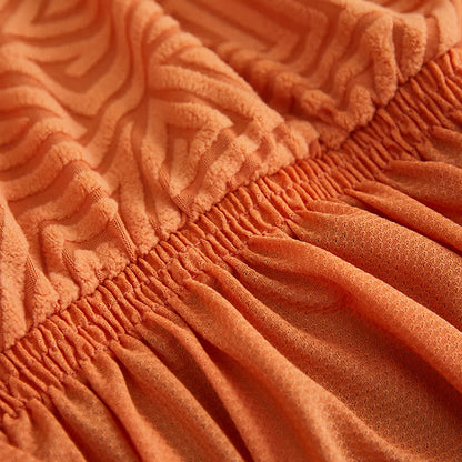 Geometric Elastic Stretch Dining Chair Cover - image 6