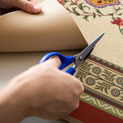 Retro Ethnic Style Floral Door Mat - image 4