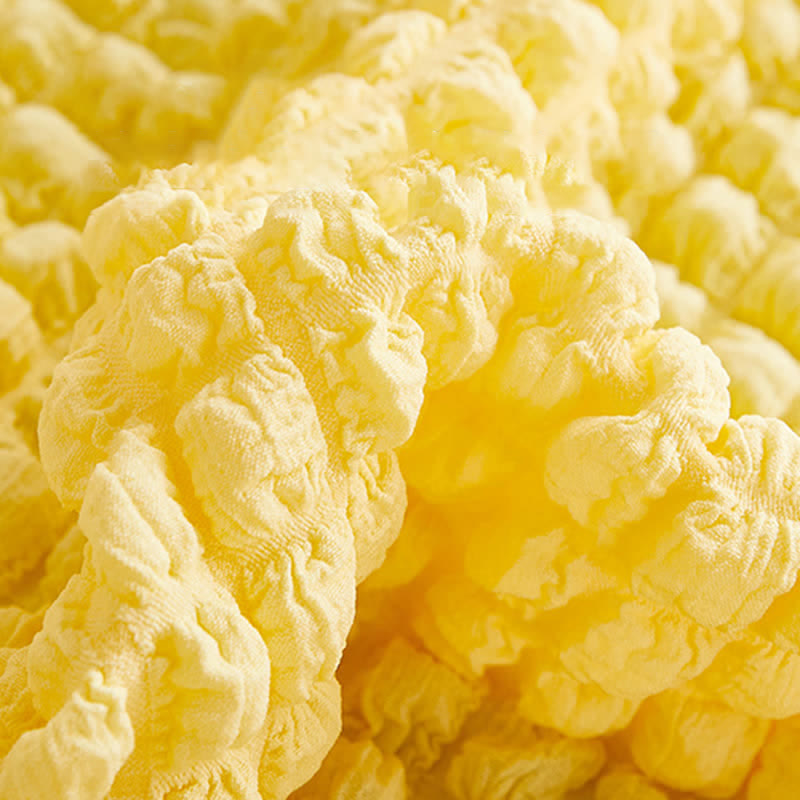 Seersucker Stretch Chair Cover with Ruffle Skirt - image 8