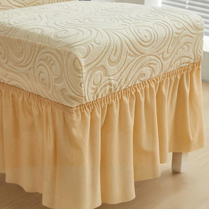 Universal Stretch Jacquard Dining Chair Cover - image 7