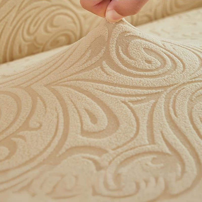 Universal Stretch Jacquard Dining Chair Cover - image 8