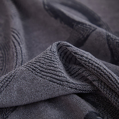 Solid Color Stretch Jacquard Dining Chair Cover - image 10