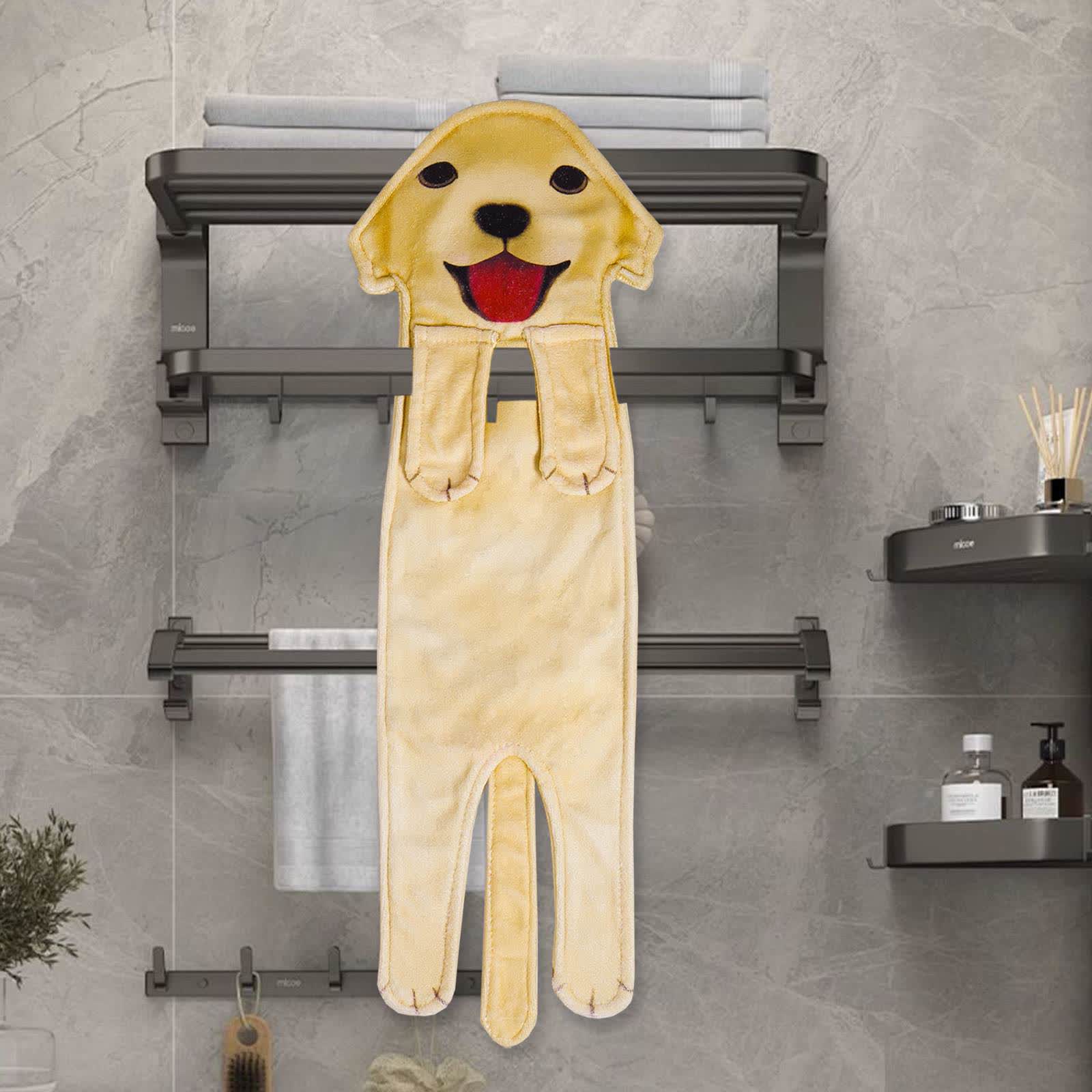 Dog Hangable Kitchen Bathroom Hand Towel - image 14
