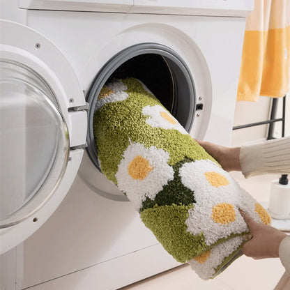 Daisy Moss Style Bath Rug - image 2