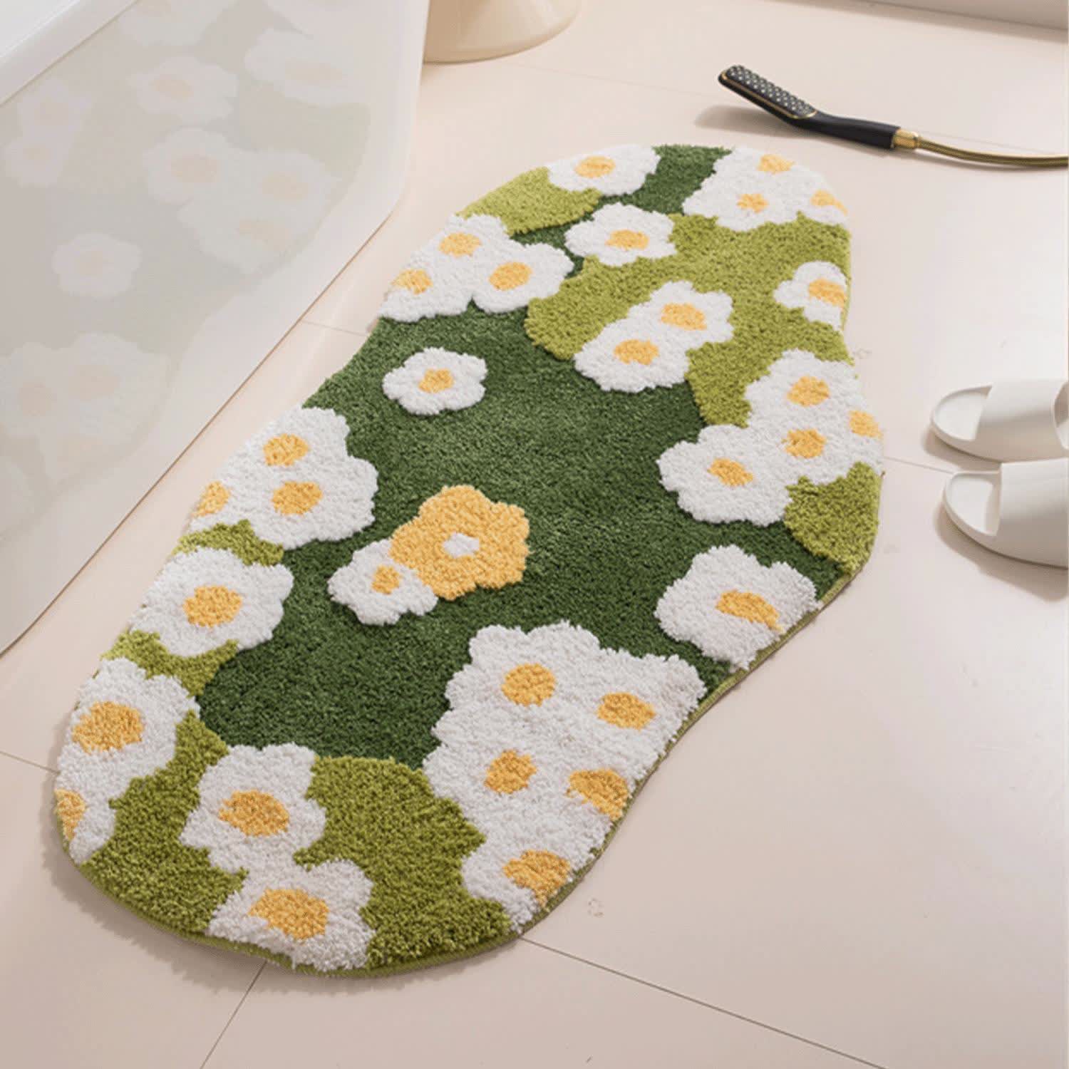 Daisy Moss Style Bath Rug - 31" x 59" - image 0