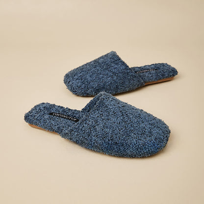 Luxury Solid Color Fuzzy Slippers - image 12
