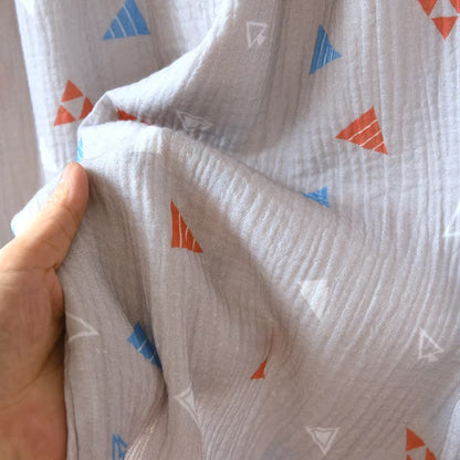 Unisex Geometric Triangle Cotton Loungewear Set - image 11