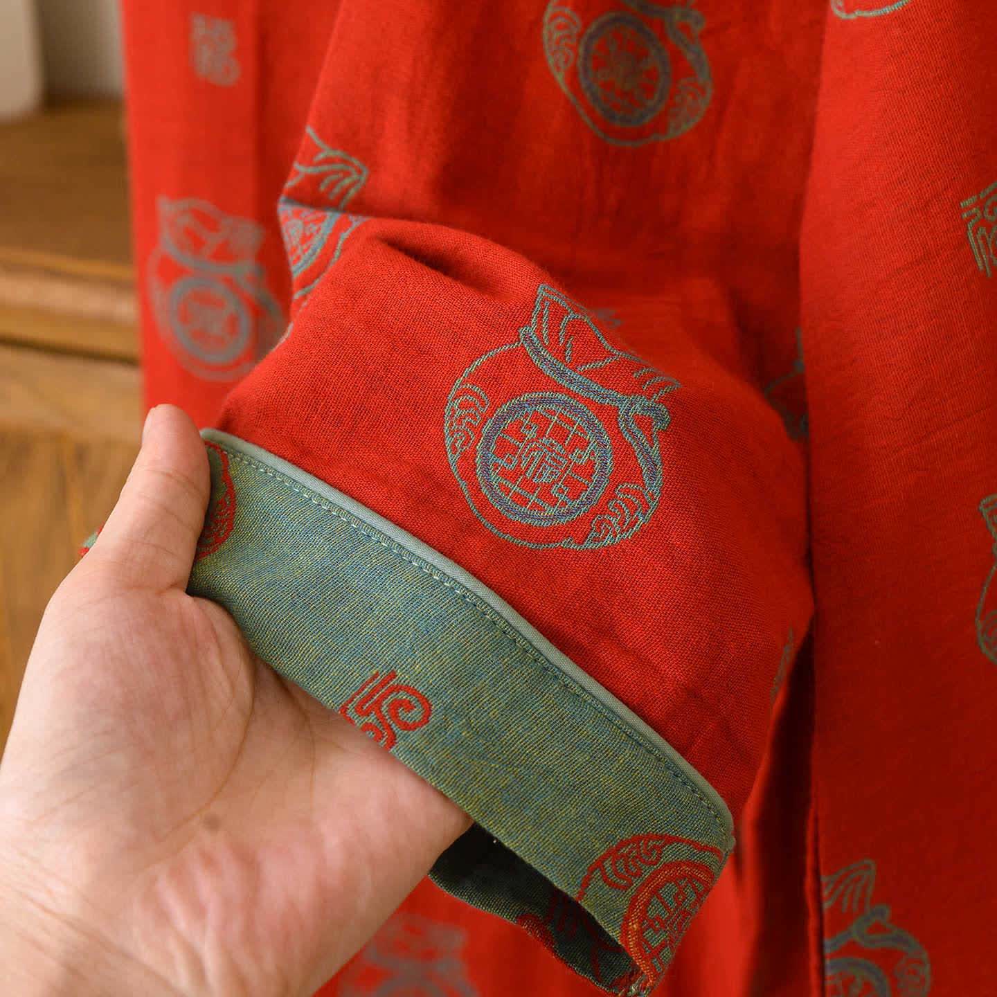 Lucky Bag Pattern Cotton Loungewear Set - image 8