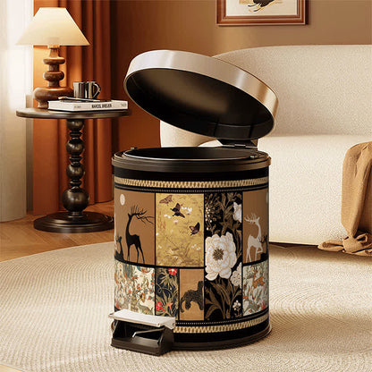 Artistic Leather Double-Layer Trash Can - image 9