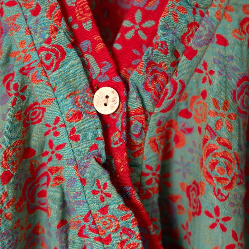 Romantic Rose Ruffled Cotton Nightdress - image 12