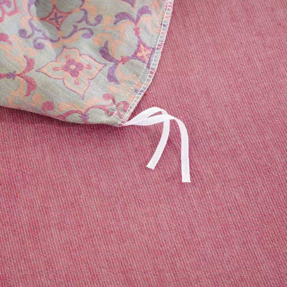 Vintage Pattern Cotton Gauze Bedding Set(4PCS) - image 6