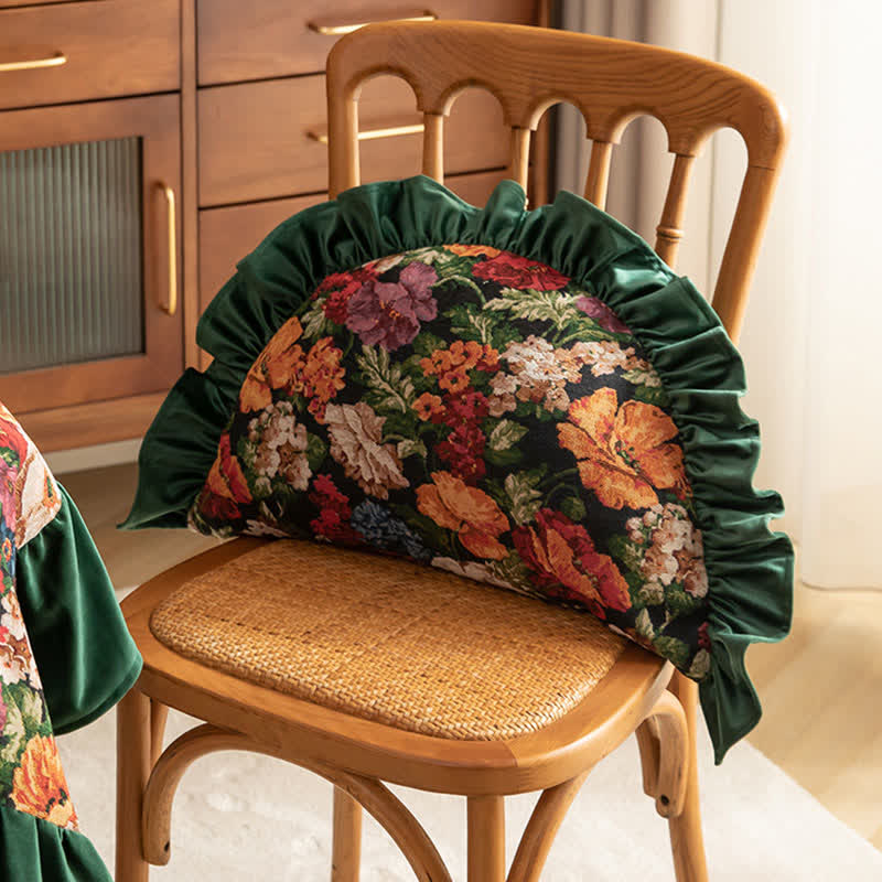 Country Style Floral Ruffled Throw Pillow - image 17