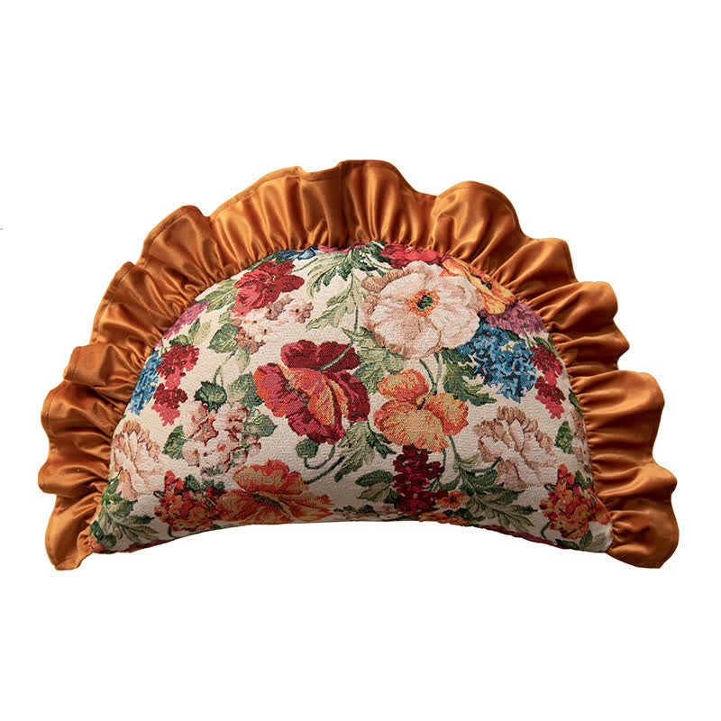 Country Style Floral Ruffled Throw Pillow - image 12