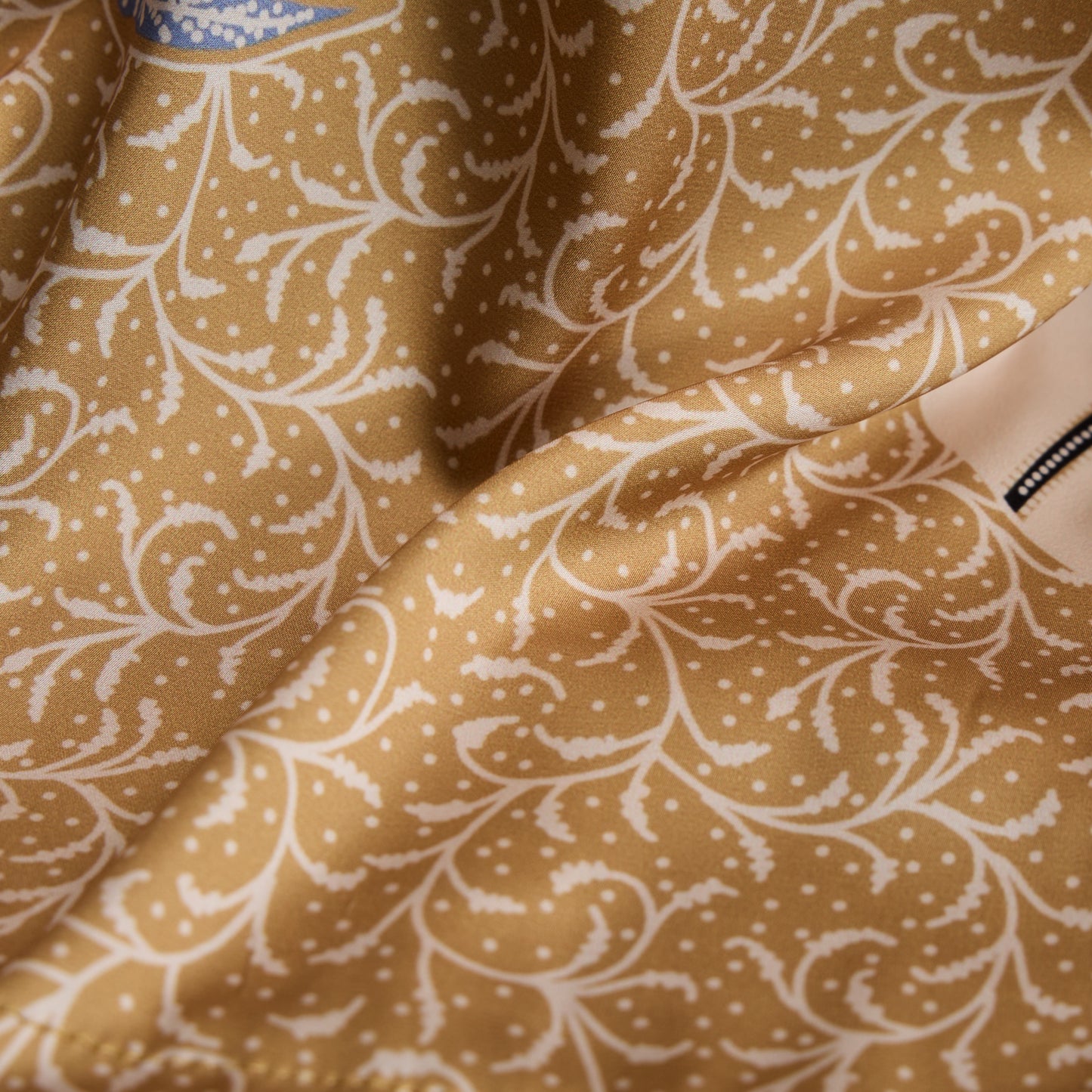 Oriental Floral Bird Kimono Style Bathrobe - image 10