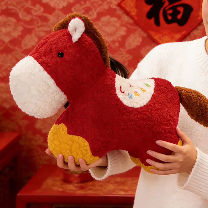 Year of the Horse 2026 Festive Lumbar Cushion - image 3