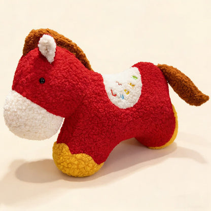 Year of the Horse 2026 Festive Lumbar Cushion - Red - 23"L x 16"H - image 6