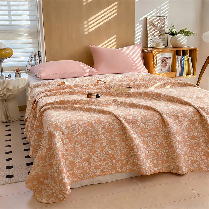 Refresh Floral Cotton 3-Layer Gauze Quilt - image 6