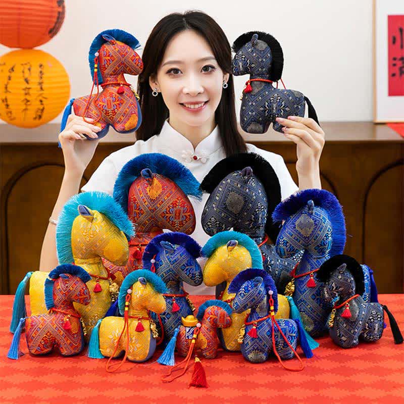 Ownkoti Heritage Style Artisan Horse Plushie - image 2