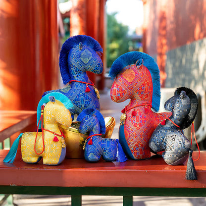 Ownkoti Heritage Style Artisan Horse Plushie - image 1