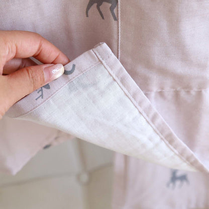 Deer Kimono Cotton Gauze Loungewear Set - image 12