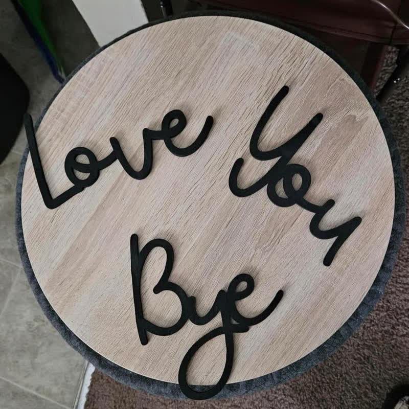 Wooden Wall Hanging Sign Decoration - image 4