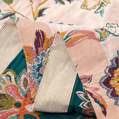 Vintage Ethnic Style Cotton Gauze Blanket - image 6