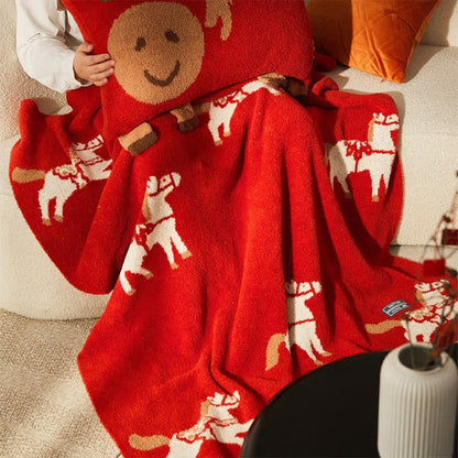 Year of the Horse Fleece Throw Blanket - image 6