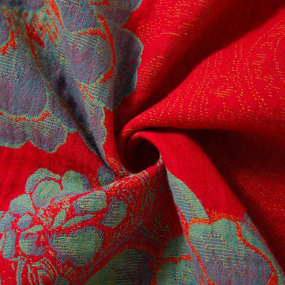 Vintage Oriental Peony Cotton Pajama Set - image 9