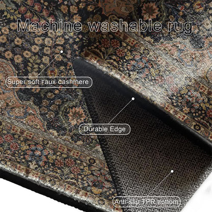 Persian-inspired Bohemian Foldable Carpet - image 7