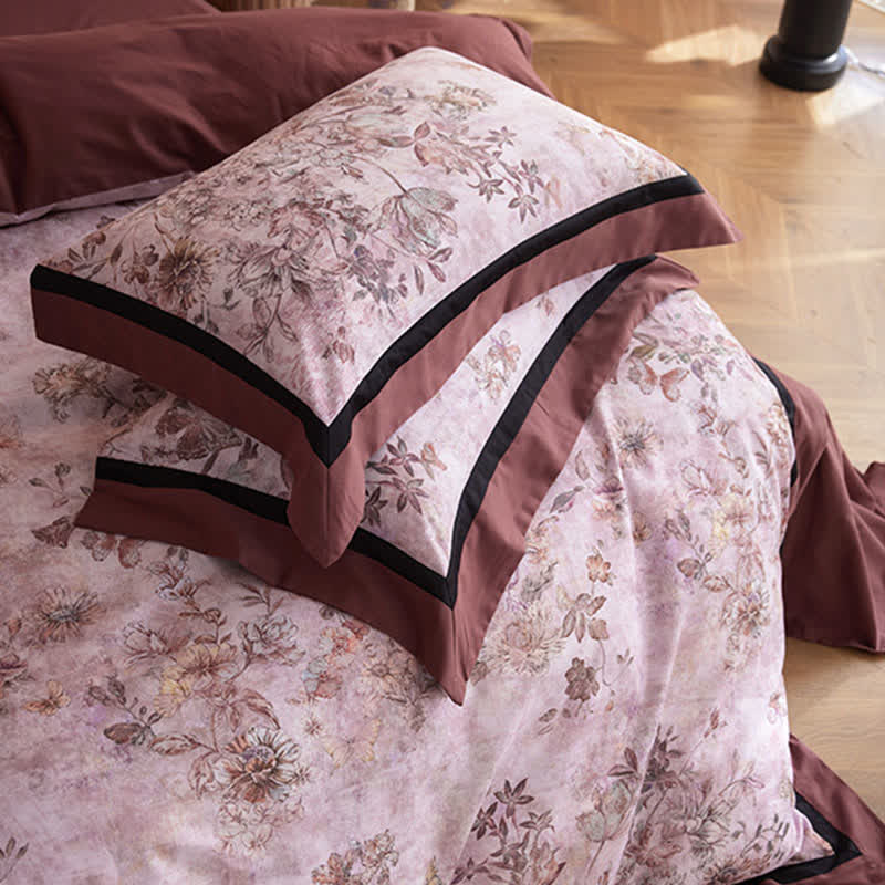 Dreamy Floral & Butterfly Cotton Bedding Set(4PCS) - image 8