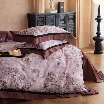 Dreamy Floral & Butterfly Cotton Bedding Set(4PCS) - image 3