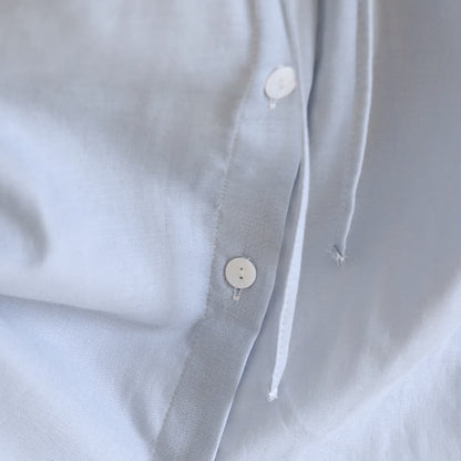 Solid Cotton Lace Trim Tank Pajamas - image 14