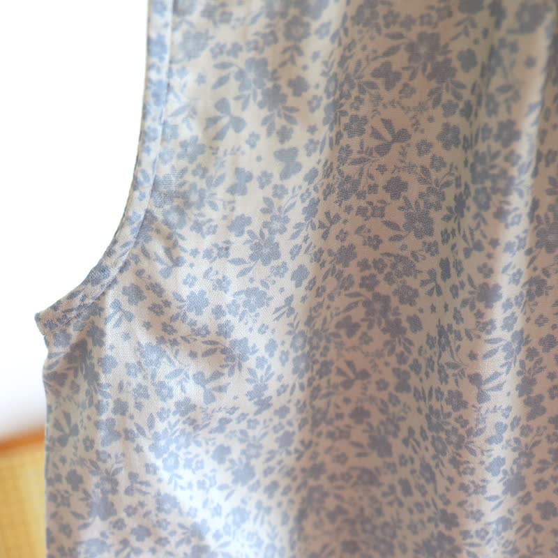 Ditsy Floral Cotton Tank & Shorts Pajama Set - image 9