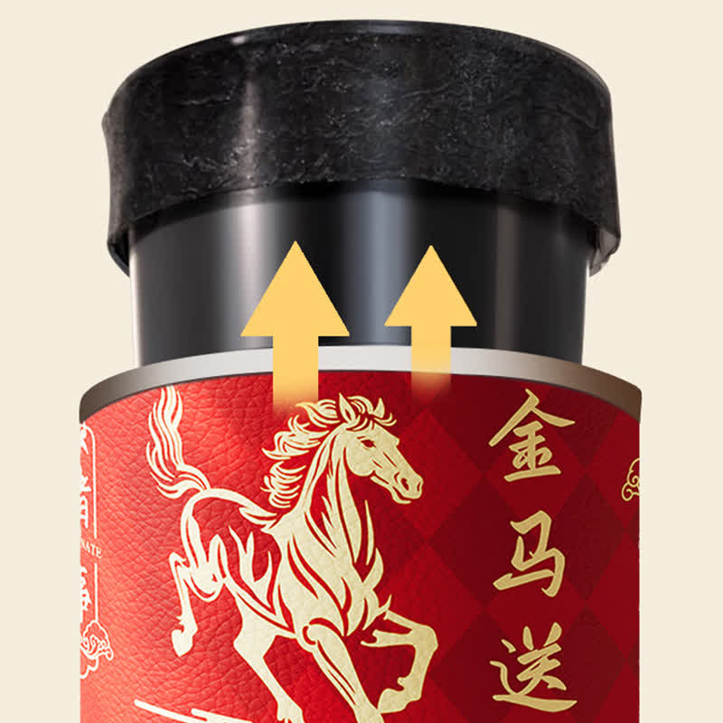 Oriental Heritage Galloping Horse Waste Bin - image 1