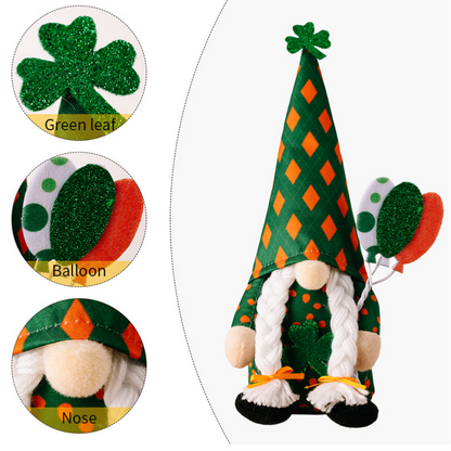 St. Patrick's Day Gnomes Plush Decor - image 6