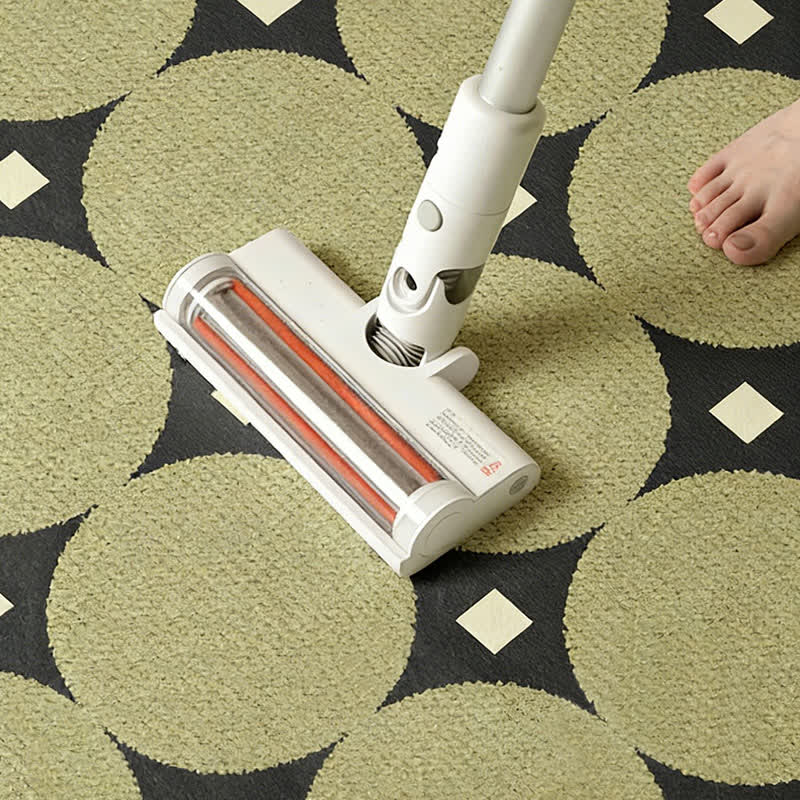 Circle & Square Pattern Area Rug - image 7