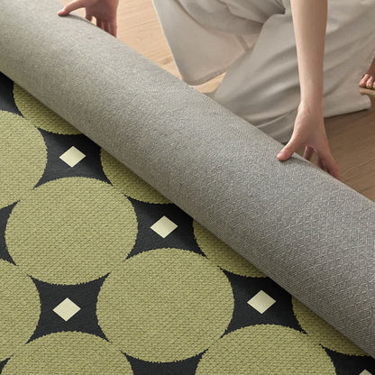 Circle & Square Pattern Area Rug - image 6