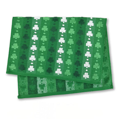 Four-Leaf Clover Inspired Cotton Hand Towel(2PCS) - image 3
