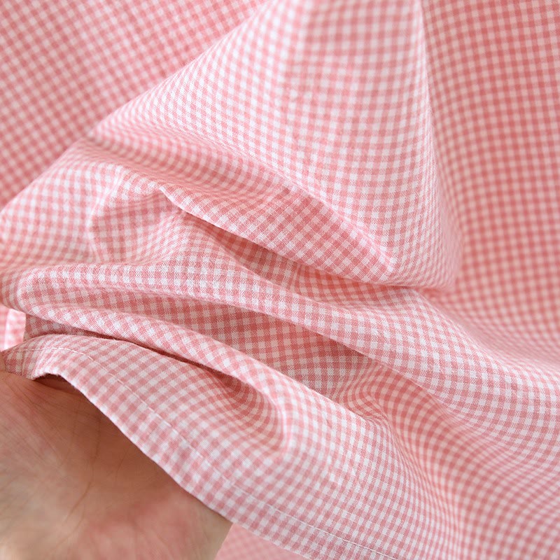 Gingham Flutter Sleeve Cotton Nightgown - image 13