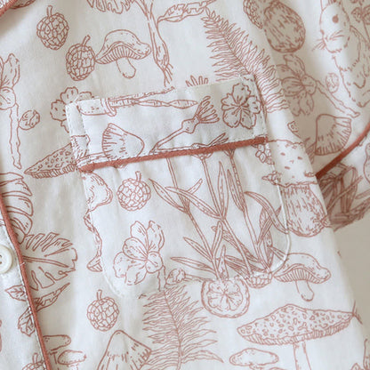 Refresh Bunny Forest Cotton Gauze Pajamas - image 7