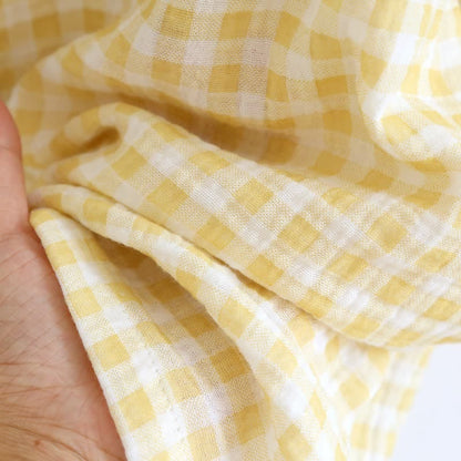 Plaid Cotton Gauze Pajamas with Embroidered Trim - image 21