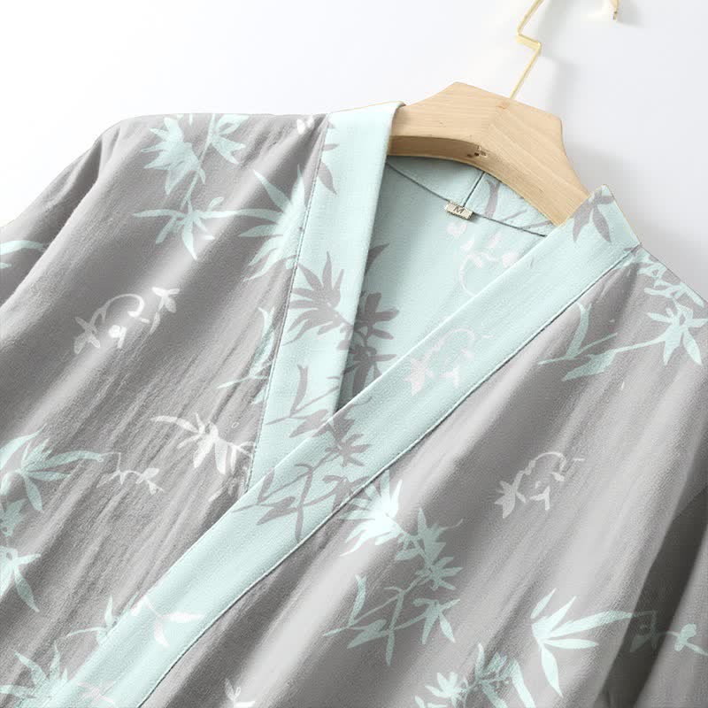 Elegant Bamboo Cotton Double Gauze Robe - image 4