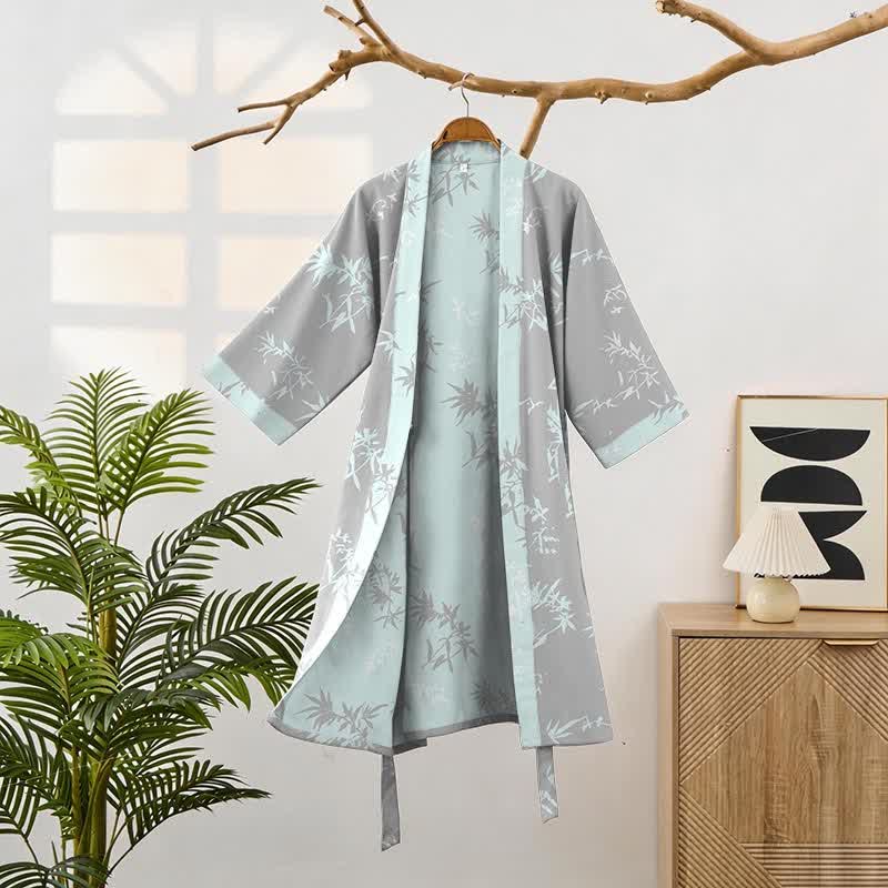 Elegant Bamboo Cotton Double Gauze Robe - image 1