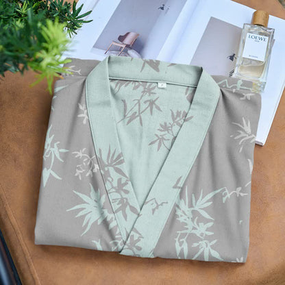 Elegant Bamboo Cotton Double Gauze Robe - image 3