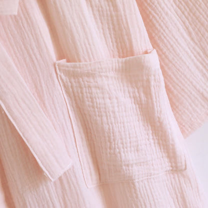 His and Hers Minimalist Cotton Robe - image 8