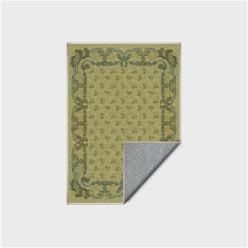 Romantic Floral Non-Slip Foldable Area Rug - image 4