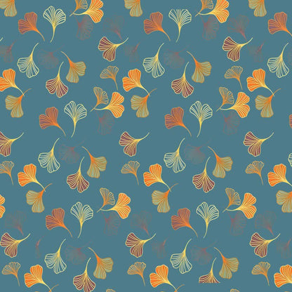 Elegant Ginkgo Leaf Beach Towel - image 4